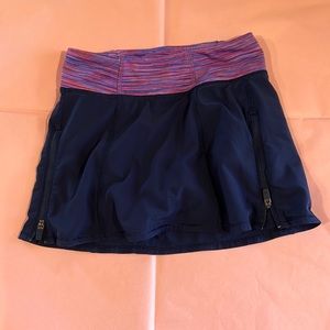 Athleta girl skirt with built in shorts